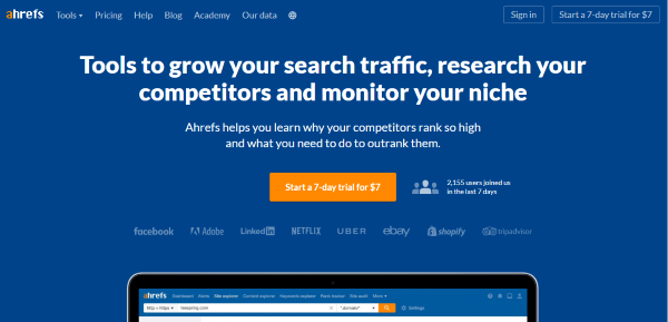 ahrefs Backlink Tool