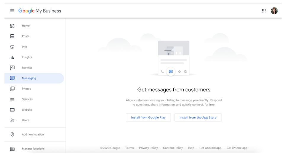 The Google My Business Dashboard
