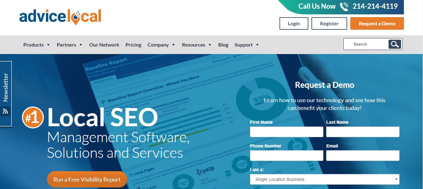 Local SEO Management Software, Solutions and Services