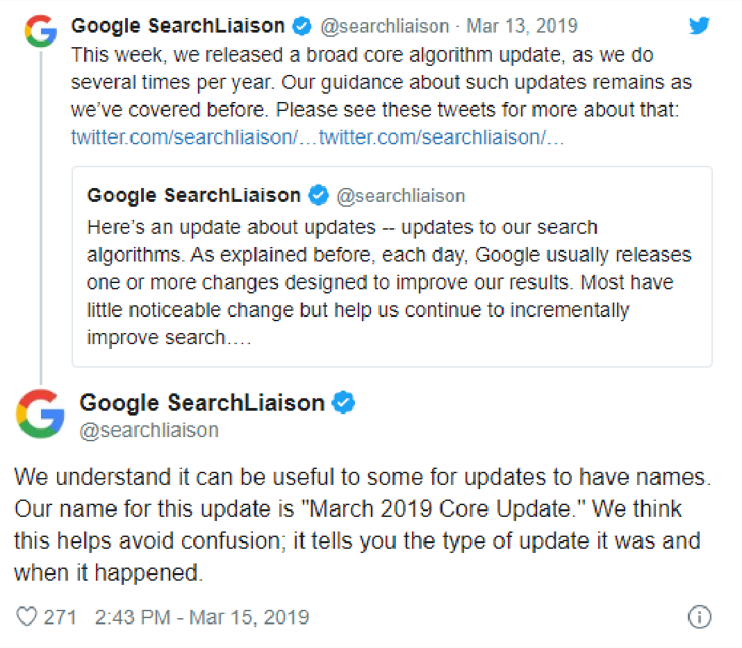 Google Search Liaison