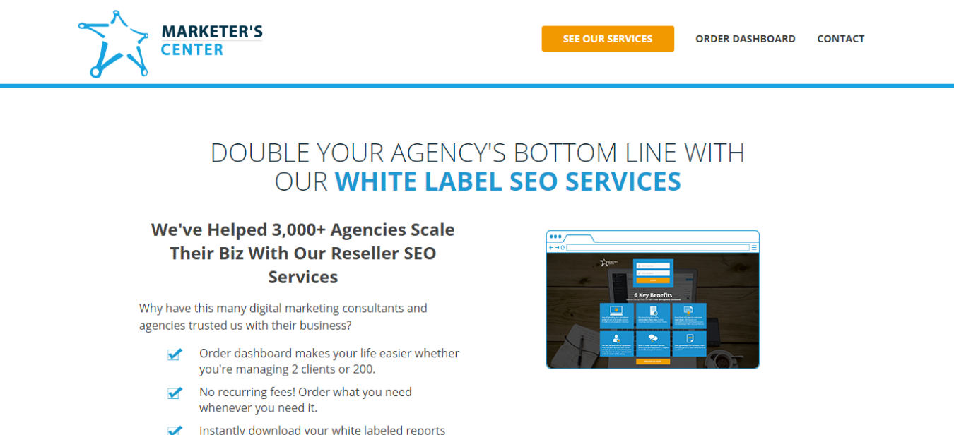 Double your Agency's bottom line with our white label seo services
