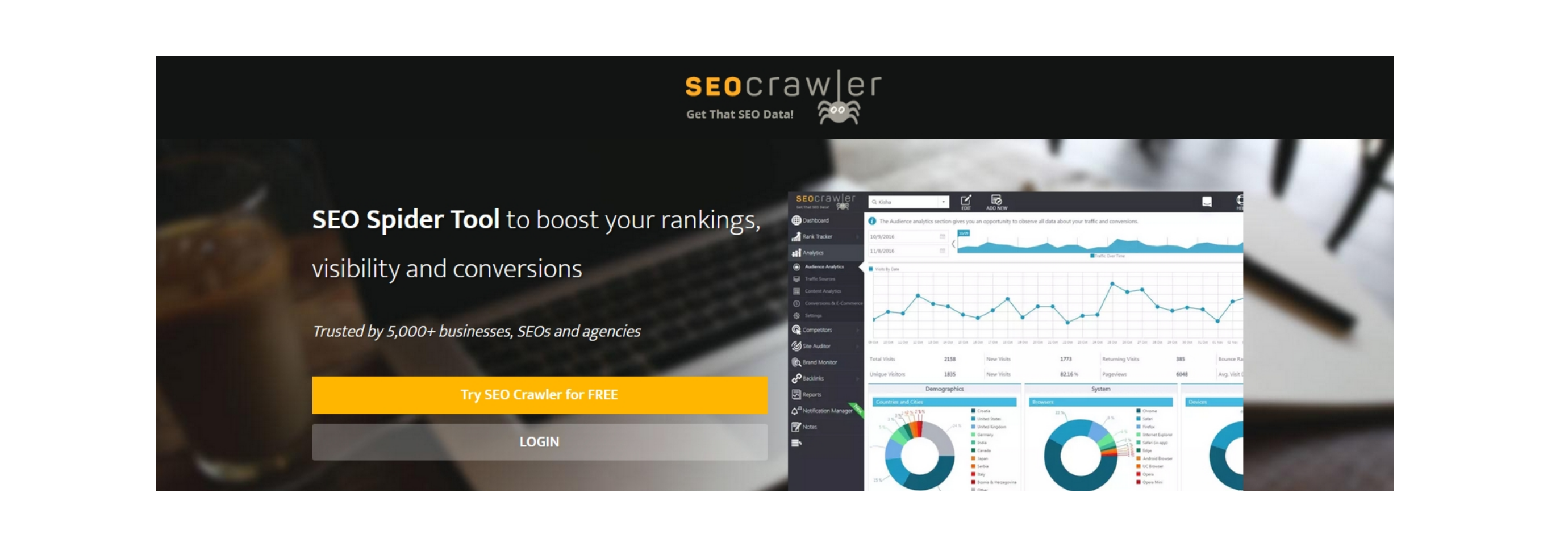 SEO Spider Tool to boost your rankings, visibility and conversions