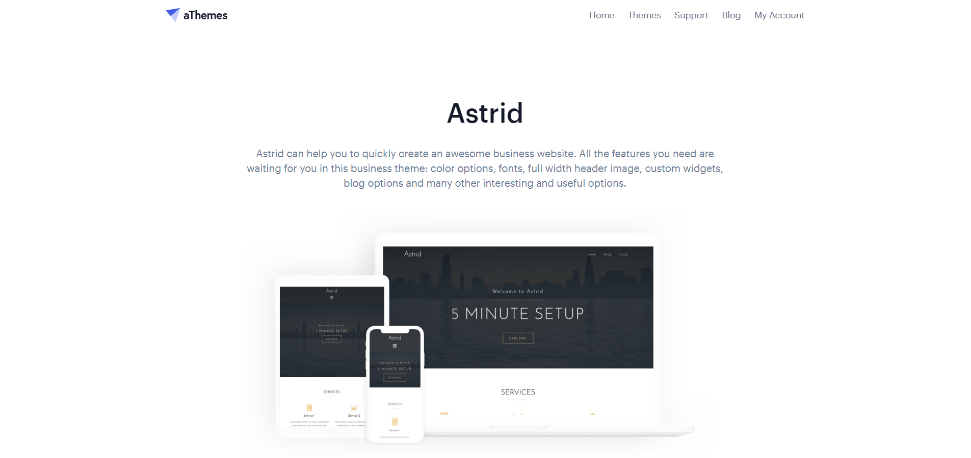 WP Astrid Theme