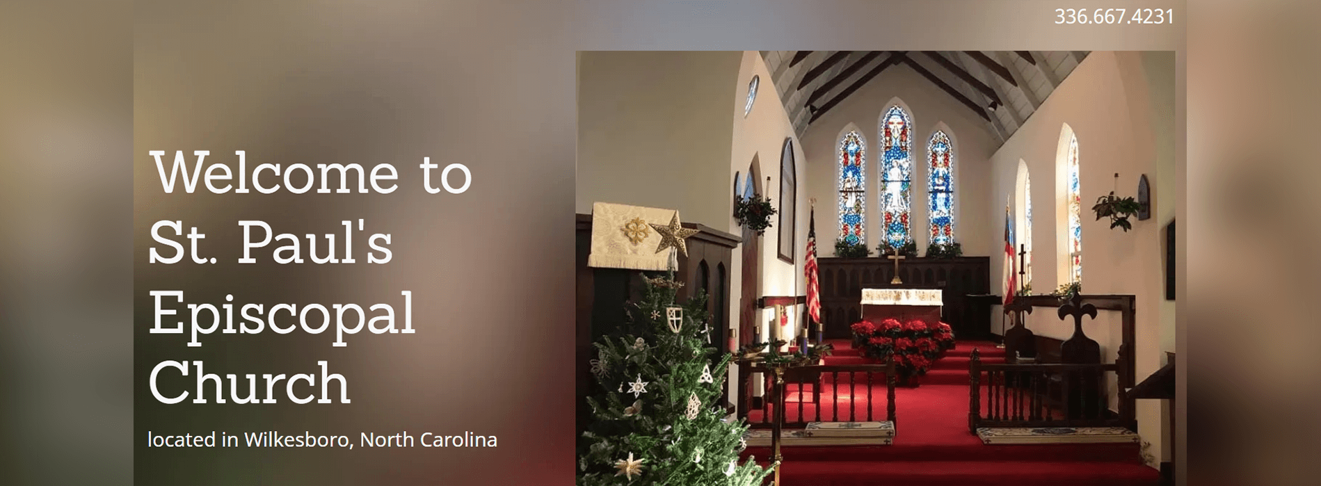 Welcome to St.Paul's Episcopal Church