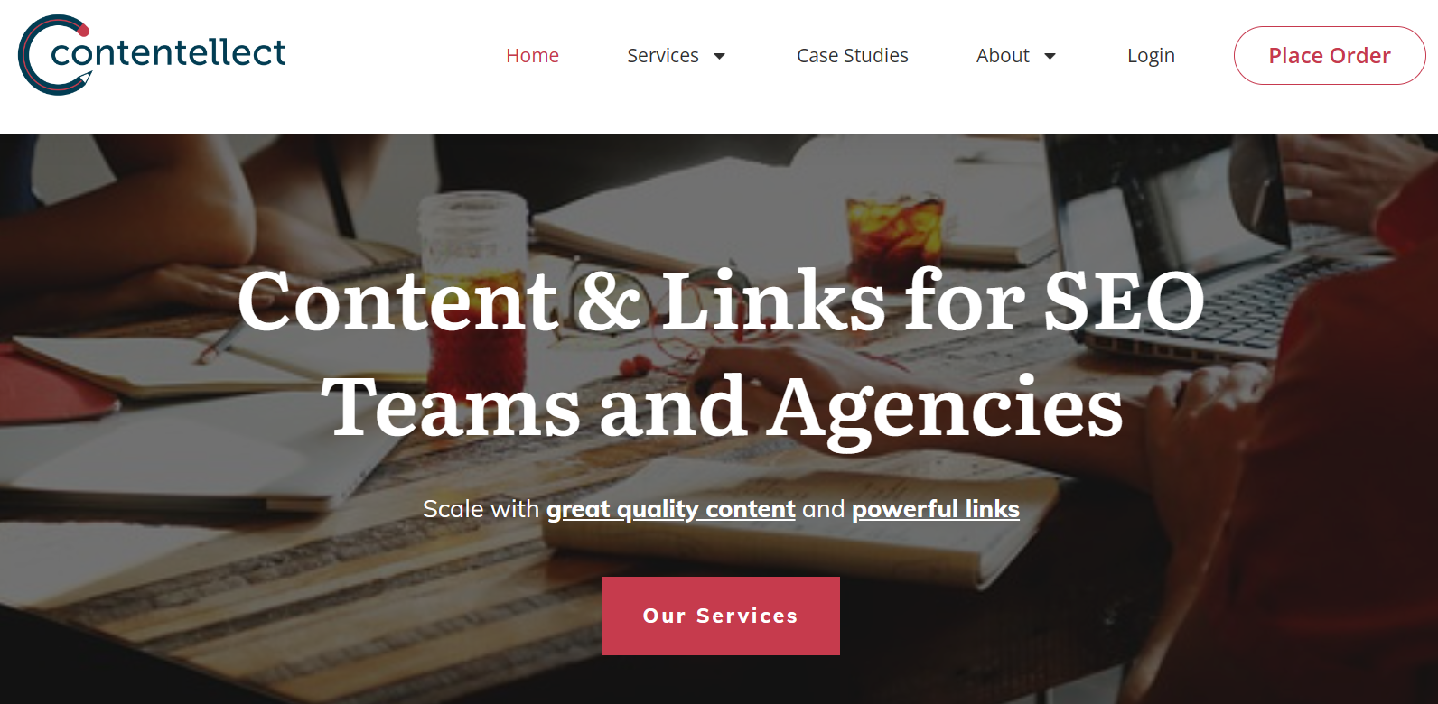 Contentellect Homepage